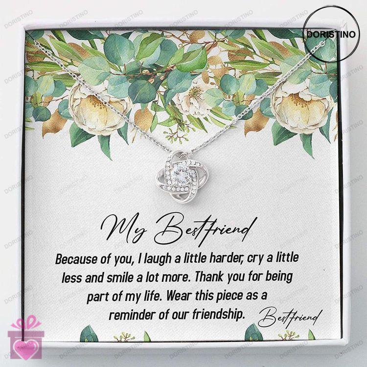 Bestfriend Necklace Gift  To My Best Friend Necklace  Necklace With Gift Box Doristino Awesome Necklace